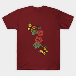 Natures Monarch Butterflies T-Shirt